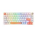 VGN Professional Gaming Mechanical Keyboard N75 RGB Jelly Orange Power Purple Switches Tactile