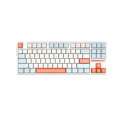 VGN Wireless Gaming Mechanical Keyboard V87 Jelly Orange Dynamic Silver Switches Linear