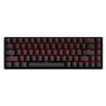 Madlions Professional Gaming Mechanical Keyboard FIRE 68 PRO 8K Gateron Magnetic Jade Switches RGB Black