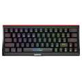Marvo Wireless Gaming Mechanical keyboard Hecate 61WR Black KG962W-R Bluetooth 5.0 63 keys