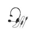 Genius Single Ear Headset HS-100U Mic USB Black