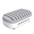 Orico Charger Station 220V 10 x USB 120W white DUK-10P-EU-WH