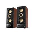 Genius Speakers 2.0 SP-HF800BT 20W RMS Bluetooth 5.3 Wood