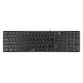 Genius Slim Keyboard SlimStar 126 Black Copilot Low profile Chocolate