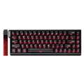 Madlions Professional Gaming Mechanical Keyboard MAD 68 HE Flagship V2 8K Magnetic Amber Pro Switches Black