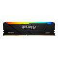 Kingston RAM FURY Beast RGB 16 GB 2 x 8 GB Kit DDR4 3600 DIMM CL17 KF436C17BB2AK2/16
