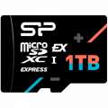 SILICON POWER 1TB microSD EX1TBUHS-IPCIe Gen3x1U3V30A1 SP001TBSTEI31V10