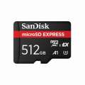 SANDISK Express microSD Card 512GB SDSQXFN-512G-GN4NN