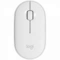 LOGITECH M350S Pebble 2 Bluetooth Mouse TONAL WHITE DONGLELESS 910-007013
