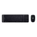 Logitech Keyboard and Mouse Set MK220 US Layout Black