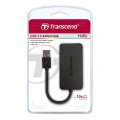 Transcend USB 3.0 4-Port HUB Black TS-HUB2K