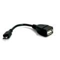 VCom OTG USB AF / Micro USB Black CU226-0.2m