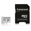 Transcend 16GB UHS-I U1 microSDHC I Class10 Adapter TS16GUSD300S-A