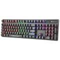 Xtrike ME Gaming Keyboard Mechanical GK-980 Blue switches Rainbow backlight