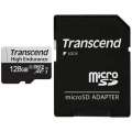Transcend 128GB microSD w adapter U1 High Endurance TS128GUSD350V