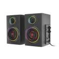 Natec Genesis Speakers Helium 300BT 2.0 Bluetooth ARGB NCS-1716