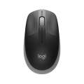 LOGITECH M190 Full-size wireless mouse MID GREY 2.4GHZ M190 910-005906