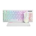 Marvo Gaming COMBO CM310 3-in-1 White Keyboard Mouse Mousepad