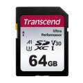 Transcend 64GB SD Card UHS-I U3 A1 Ultra TS64GSDC340S