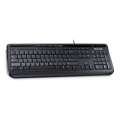 MICROSOFT Wired Keyboard 600 USB 2.0 Waterproof Multimedia Function Black ANB-00021