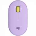 Logitech Pebble M350 Wireless Mouse LAVENDER LEMONADE 910-006752