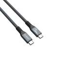 Orico Cable Thunderbolt 4  USB4 Type-C to Type-C 40Gbps PD100W 0.8m Grey TBZ4-08-GY
