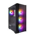 1stPlayer Case ATX Fire Dancing V4 RGB 4 fans included
