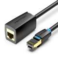 Vention Cat.8 SSTP Extension Patch Cable 0.5M Black 40Gbps IKHBD